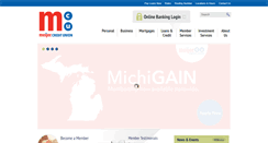 Desktop Screenshot of meijercreditunion.com